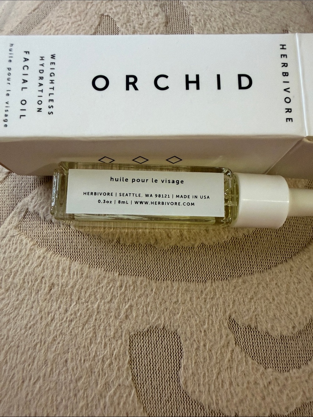Herbivore Botanicals Orchid Weightless Hydration Facial Oil- Travel Size Mini - Picture 6 of 6